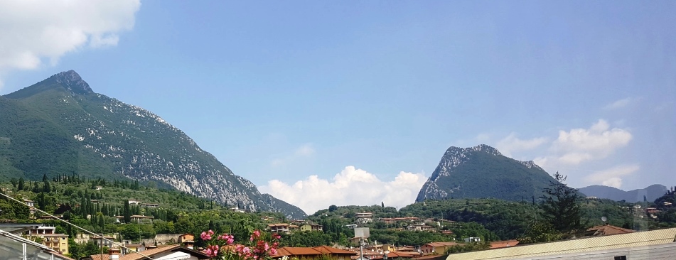 Mountains between Brescia and Garda